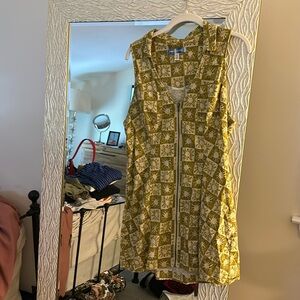 UO sun patter zipper dress